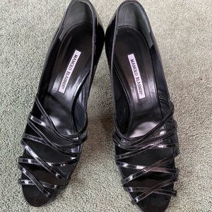 Black Manolo Blahnik Heels